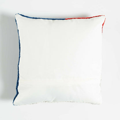 Jolly Santa Hand-Hooked Wool Throw Pillow | Plow & Hearth