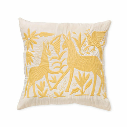 Embroirdered Tenangos Pillow Cover, 18" x 18" | Plow & Hearth
