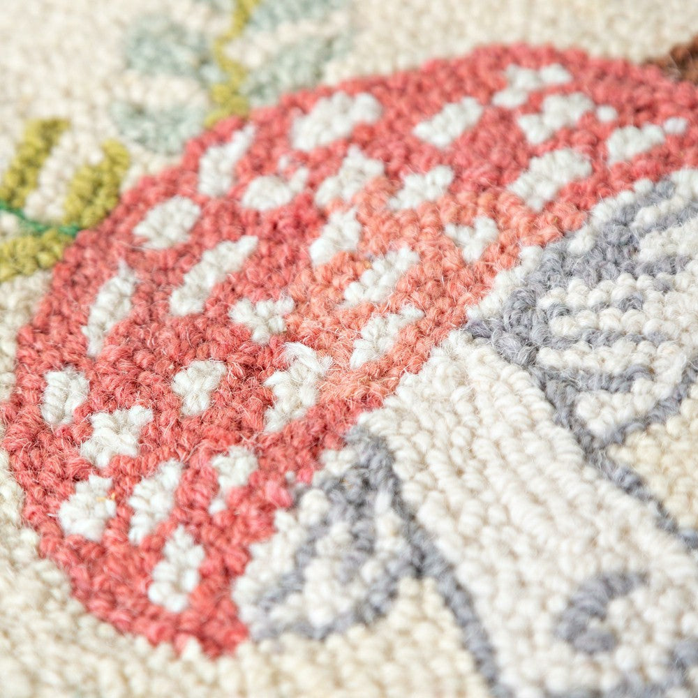 Mushroom & Fern Hook Pillow | Plow & Hearth