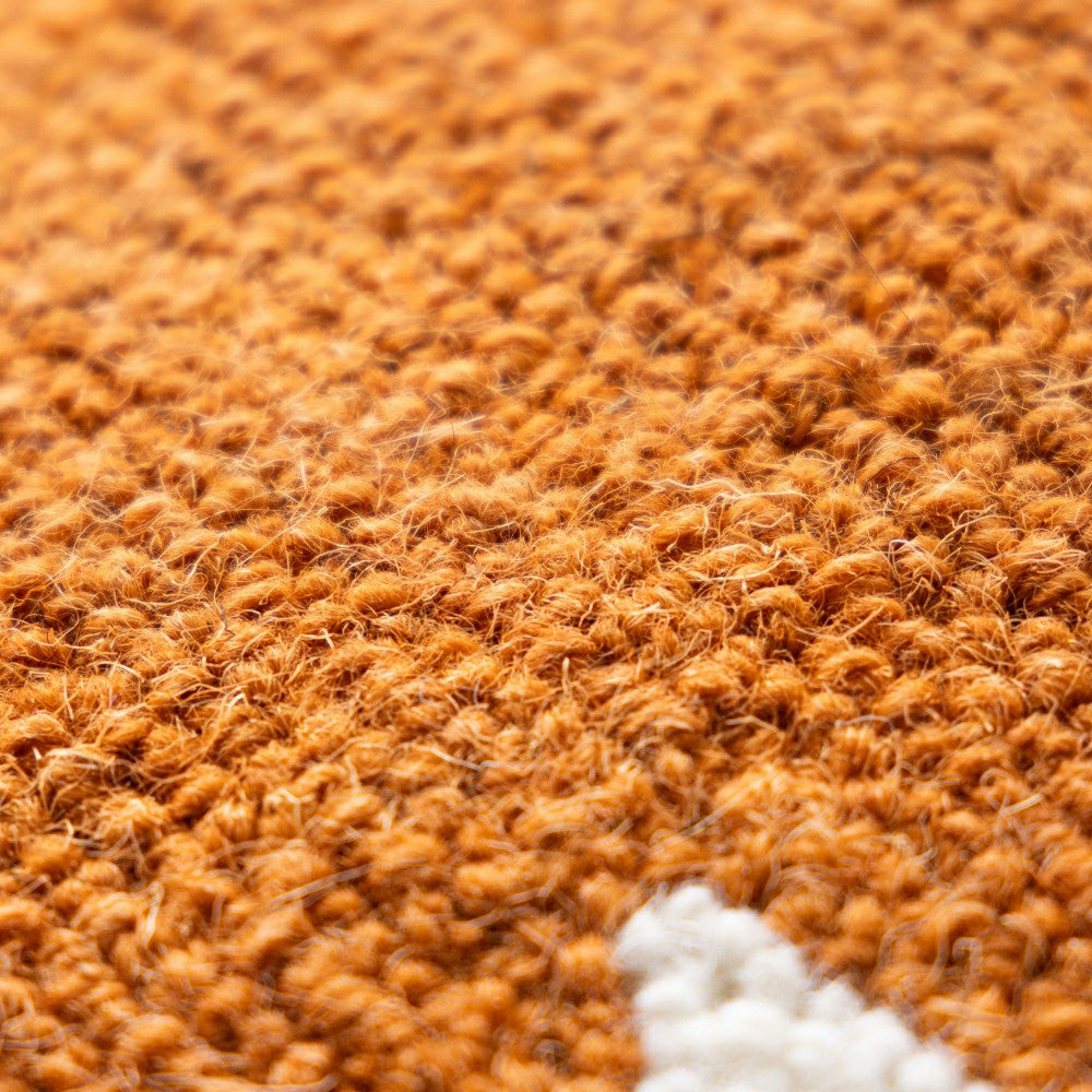 Squirrel Hand-Hooked Wool Pillow | Plow & Hearth