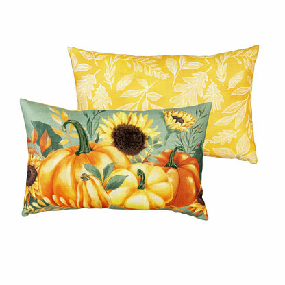 Grateful Gatherings Lumbar Pillow, 16" x 10" | Plow & Hearth