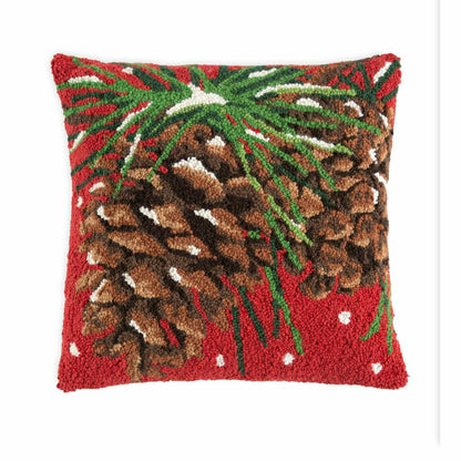 Snowy Pinecones Pillow | Plow & Hearth