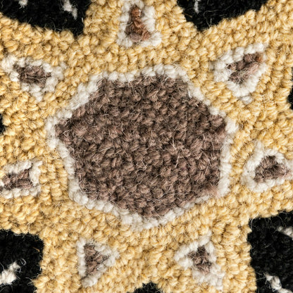 Celestial Starburst Wool Accent Pillow | Plow & Hearth