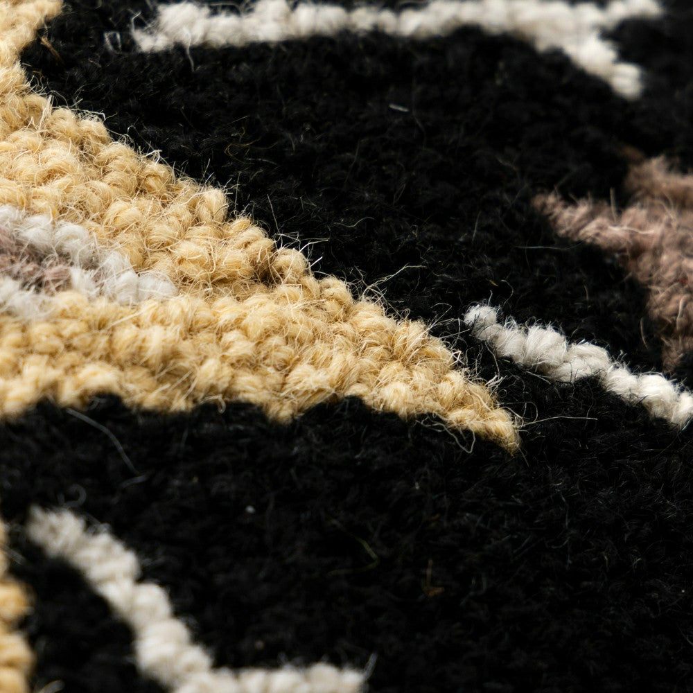 Celestial Starburst Wool Accent Pillow | Plow & Hearth