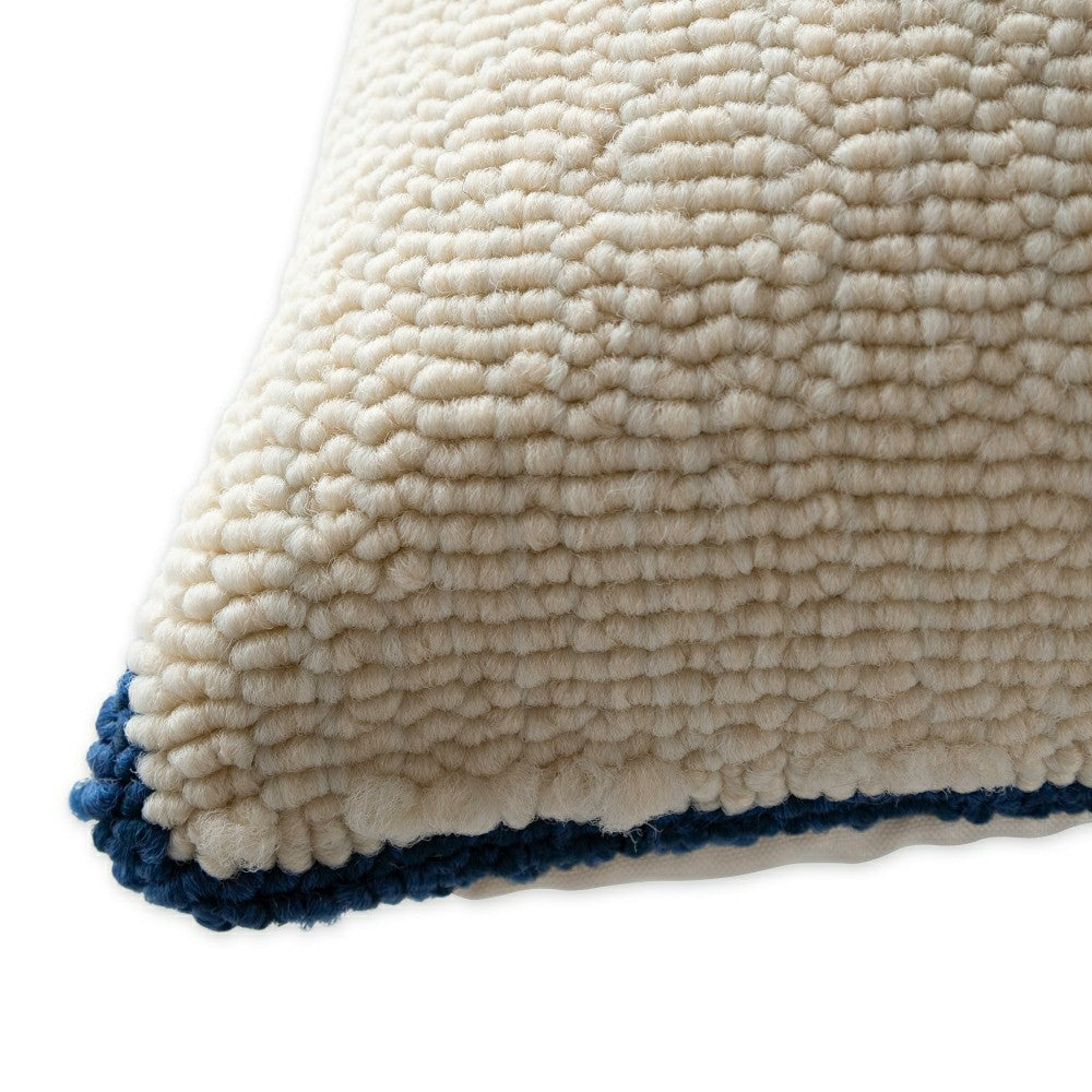 Indoor/Outdoor Hand-Hooked Star Throw Pillow | Plow & Hearth