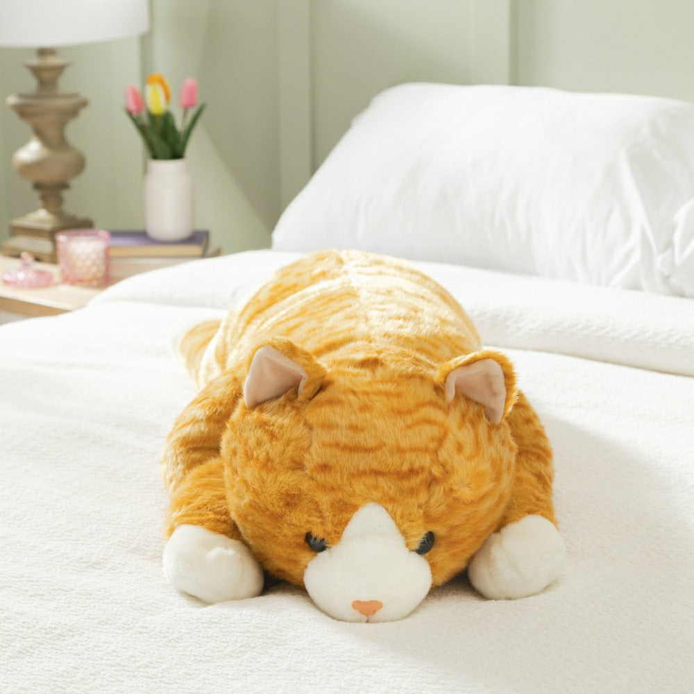 Plush 36" Soft Fur Animal Body Pillow | Plow & Hearth