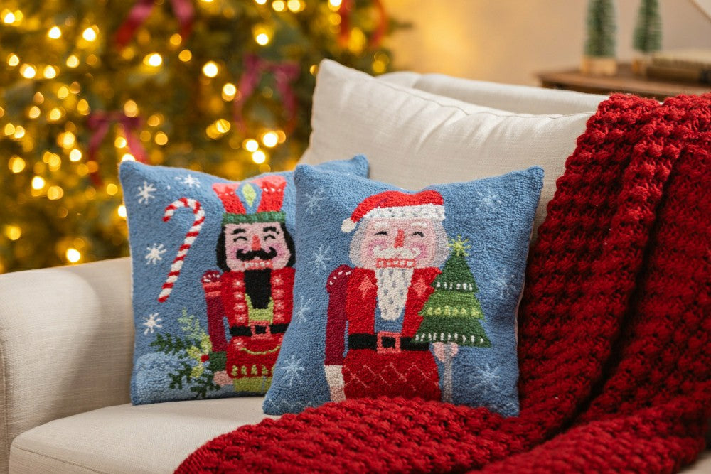 Santa Hook Pillow | Plow & Hearth
