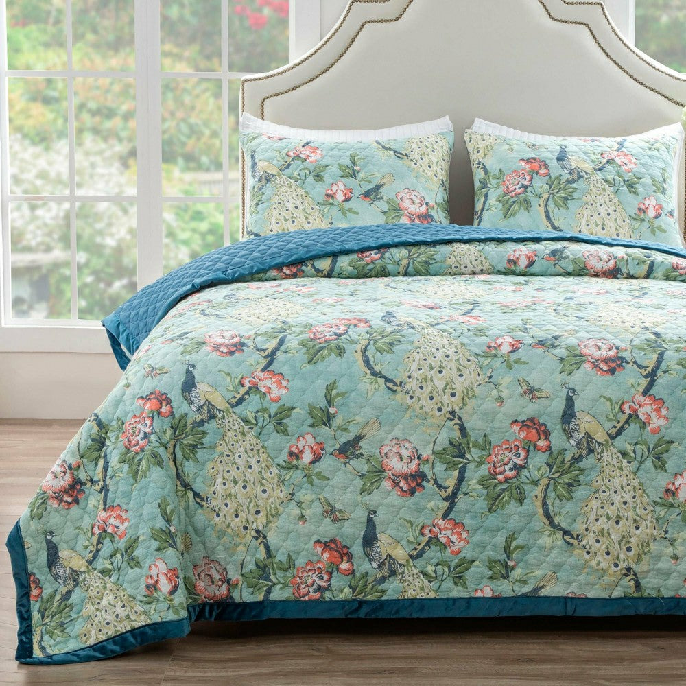 Martina Quilted Bedding Set, Twin | Plow & Hearth