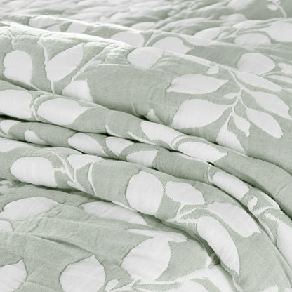 Leaves Reversible Quilt Set | Plow & Hearth