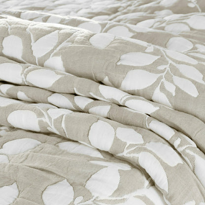 Leaves Reversible Quilt Set | Plow & Hearth