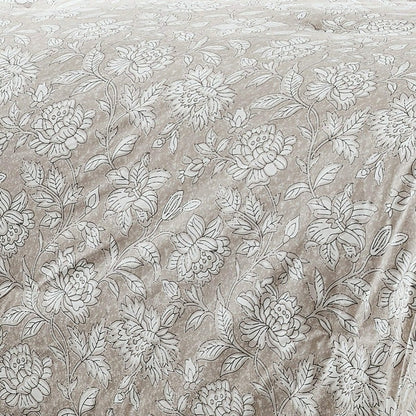 Zara Floral Block Cotton Comforter 8Pc Set | Plow & Hearth
