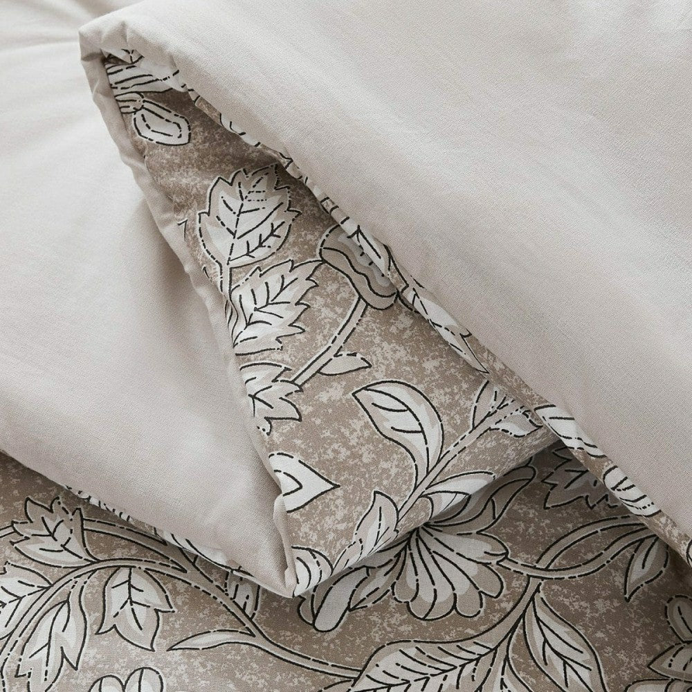 Zara Floral Block Cotton Comforter 8Pc Set | Plow & Hearth