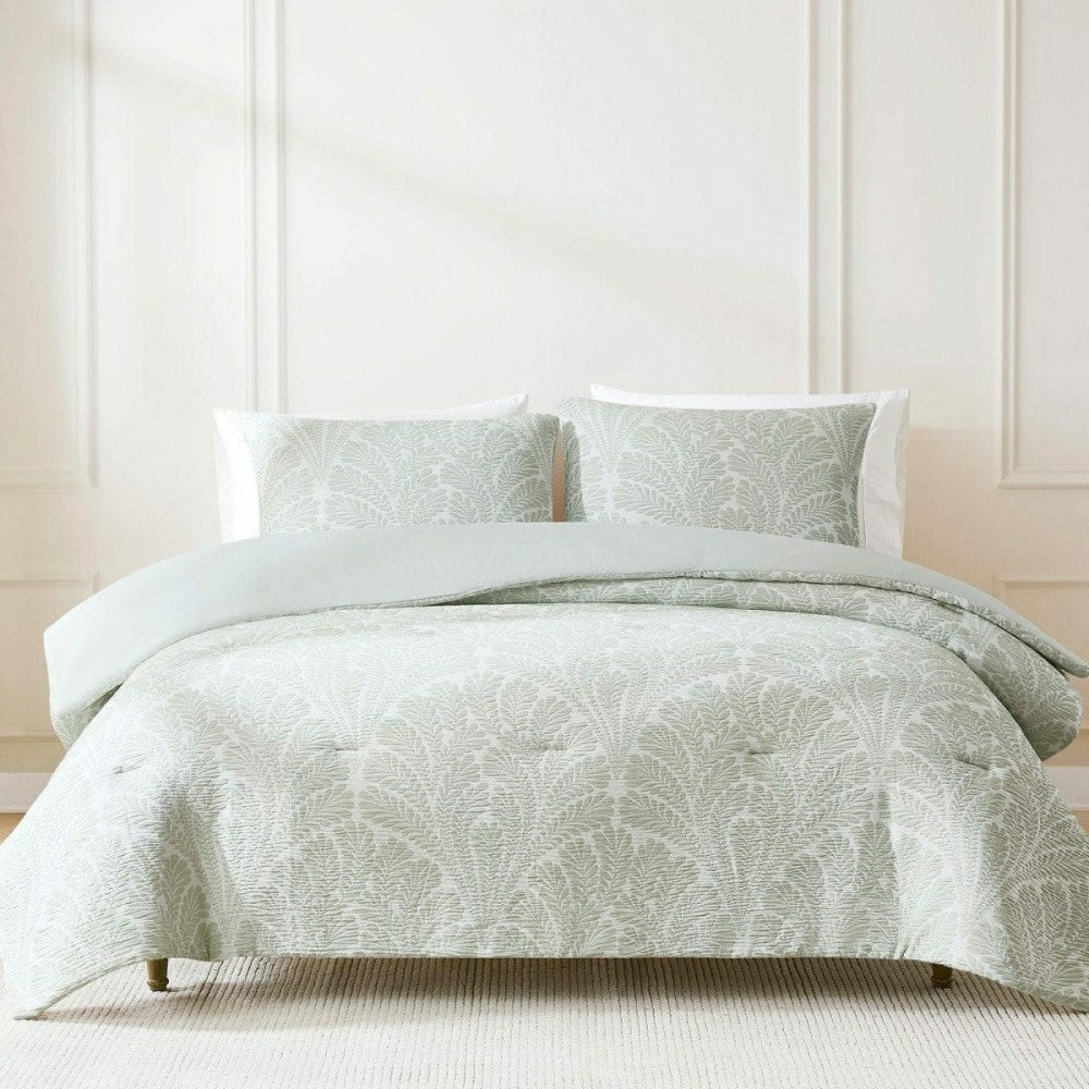 Willow Garden Restorative Gauze Jacquard Comforter Set | Plow & Hearth