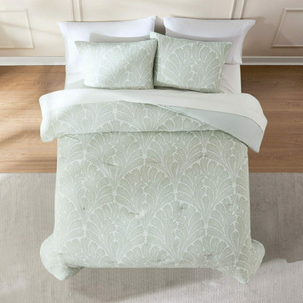 Willow Garden Restorative Gauze Jacquard Comforter Set | Plow & Hearth