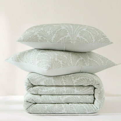 Willow Garden Restorative Gauze Jacquard Comforter Set | Plow & Hearth