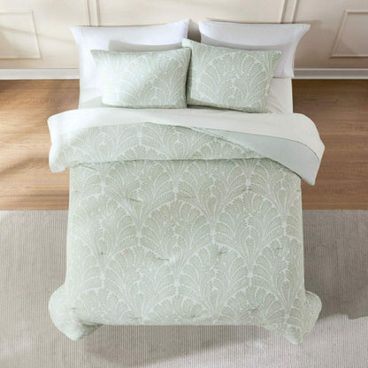 Willow Garden Restorative Gauze Jacquard Comforter Set | Plow & Hearth