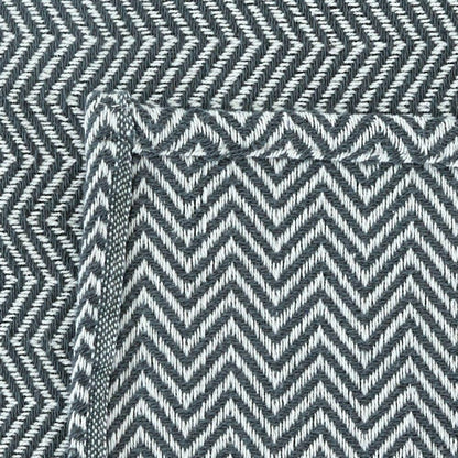 Herringbone Cotton Blanket | Plow & Hearth
