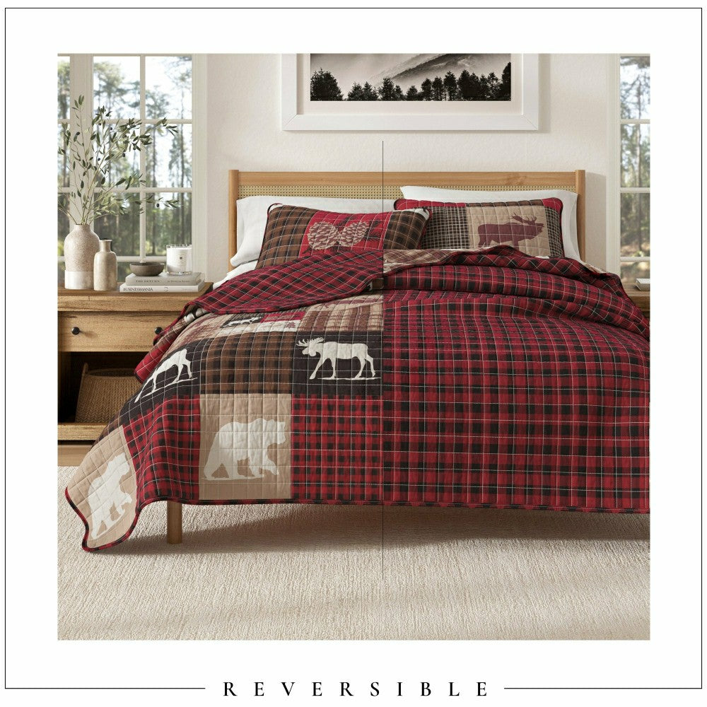 Rustic Landscape Quilt Set | Plow & Hearth