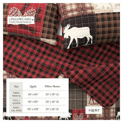 Rustic Landscape Quilt Set | Plow & Hearth