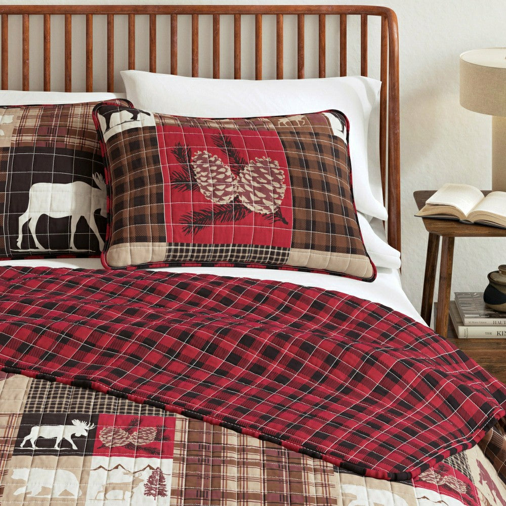 Rustic Landscape Quilt Set | Plow & Hearth