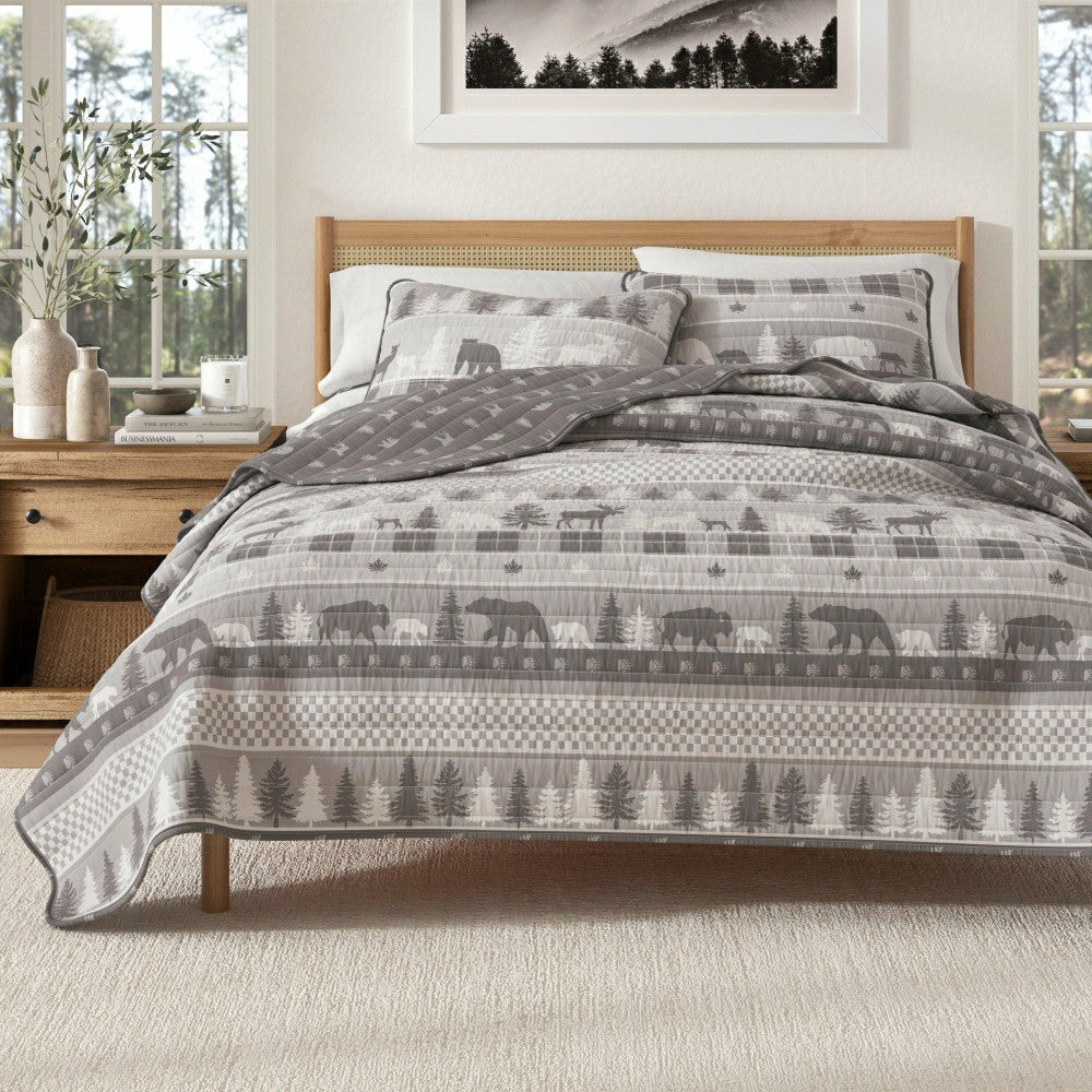 Rustic Landscape Quilt Set | Plow & Hearth