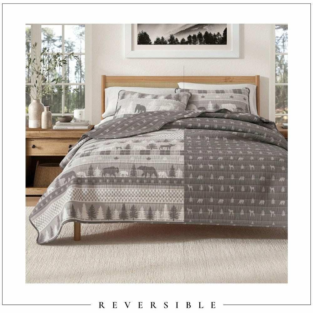 Rustic Landscape Quilt Set | Plow & Hearth