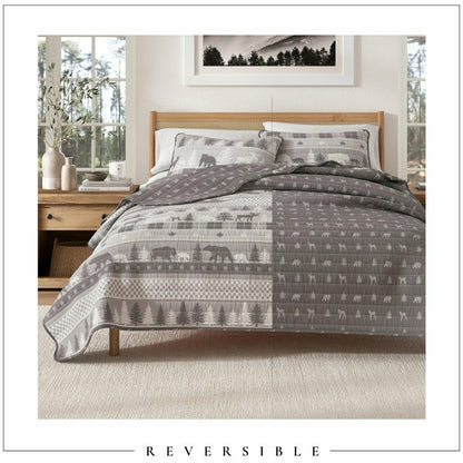 Rustic Landscape Quilt Set | Plow & Hearth