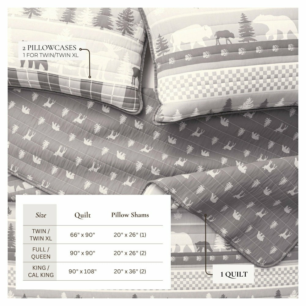 Rustic Landscape Quilt Set | Plow & Hearth