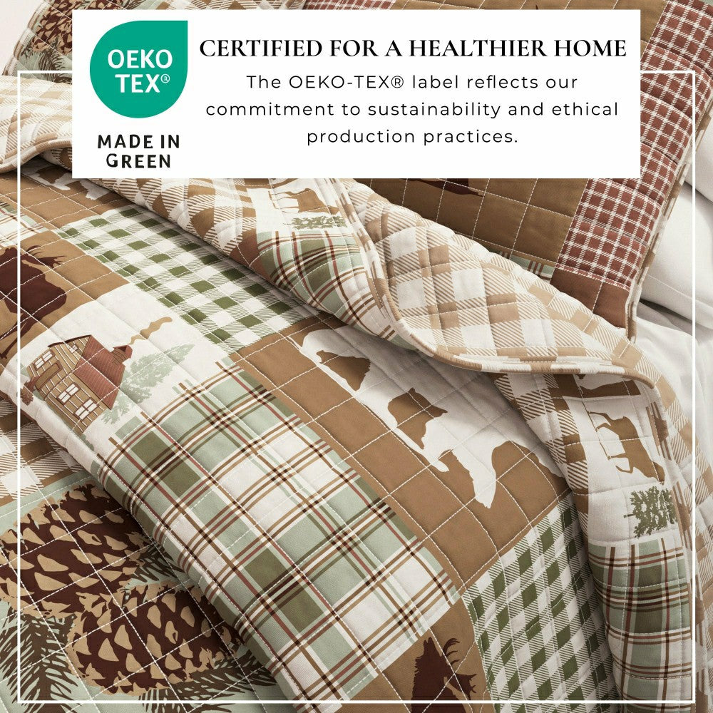 Rustic Landscape Quilt Set | Plow & Hearth