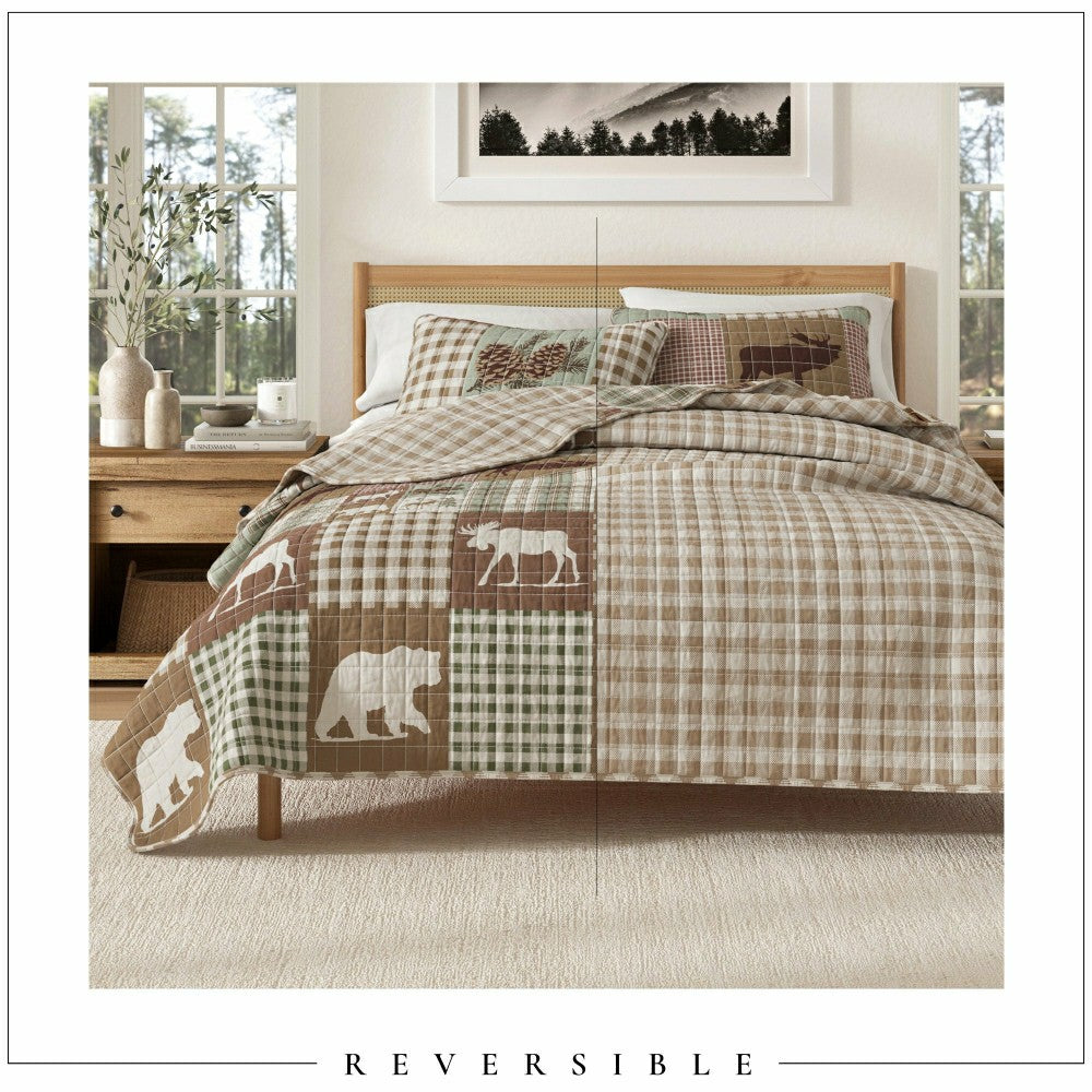 Rustic Landscape Quilt Set | Plow & Hearth