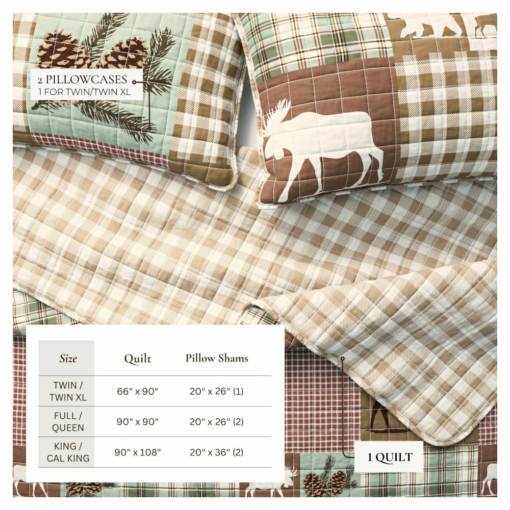 Rustic Landscape Quilt Set | Plow & Hearth