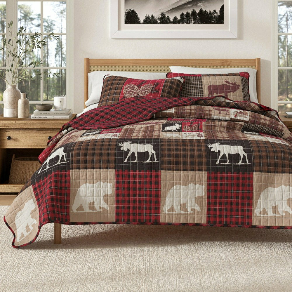Rustic Landscape Quilt Set | Plow & Hearth