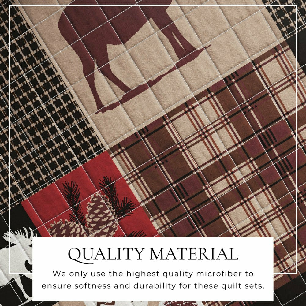 Rustic Landscape Quilt Set | Plow & Hearth