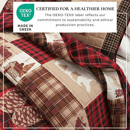 Rustic Landscape Quilt Set | Plow & Hearth