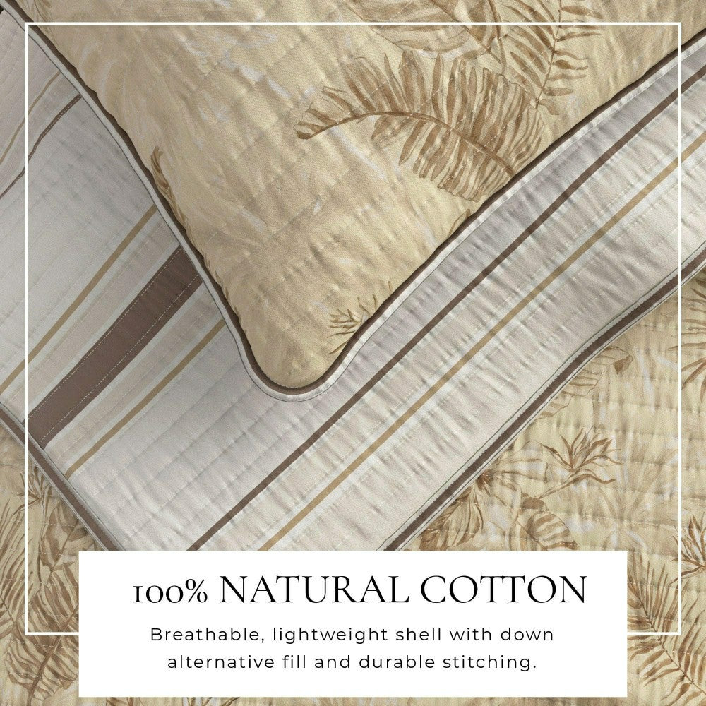 Mendocino Floral Printed Cotton Quilt Set | Plow & Hearth