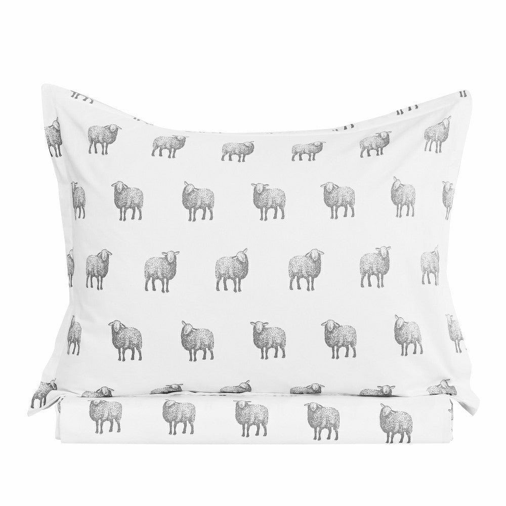 Sheep Printed Duvet Set | Plow & Hearth