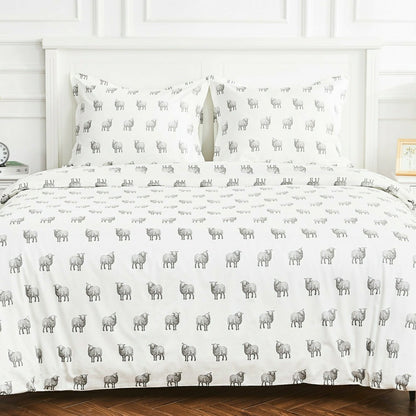 Sheep Printed Duvet Set | Plow & Hearth