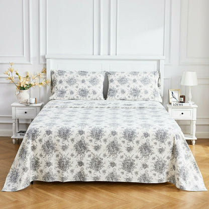 Petit Toile Flannel Sheet Sets | Plow & Hearth