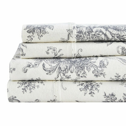 Petit Toile Flannel Sheet Sets | Plow & Hearth