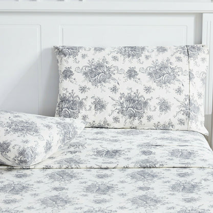 Petit Toile Flannel Sheet Sets | Plow & Hearth