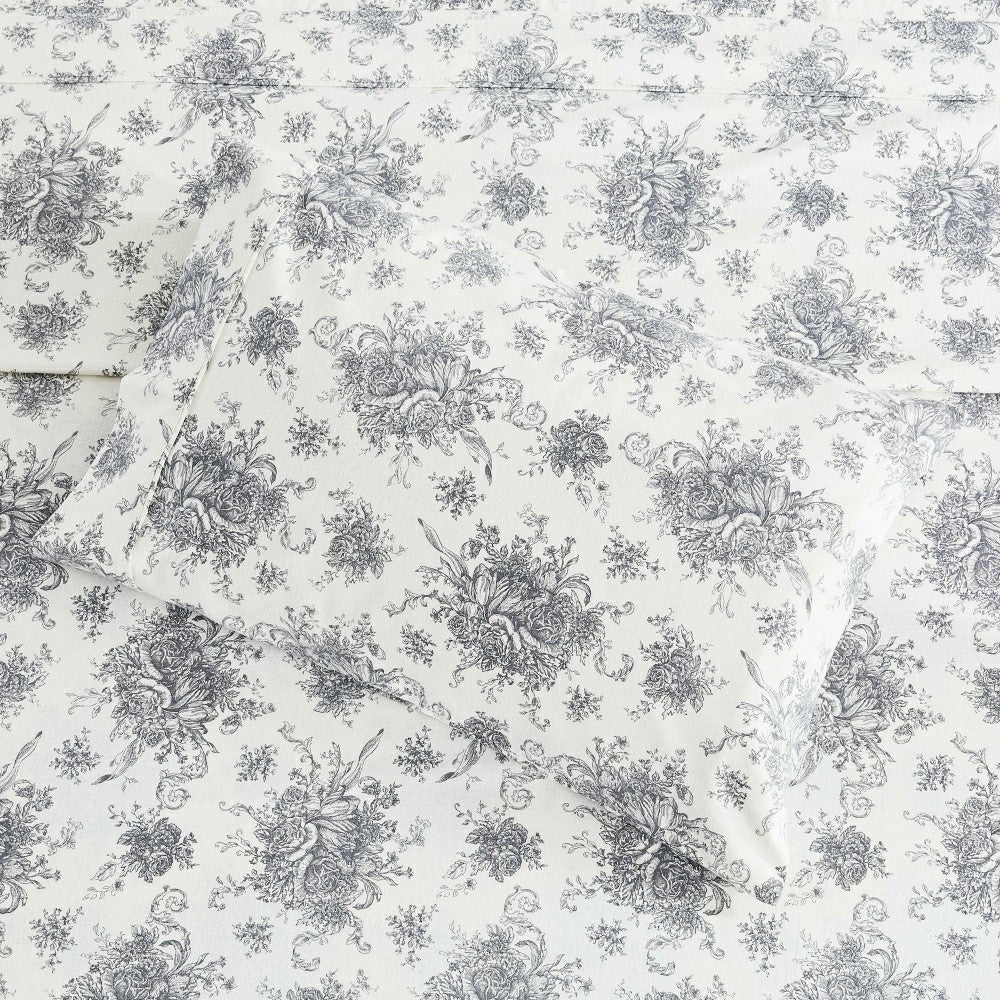 Petit Toile Flannel Sheet Sets | Plow & Hearth