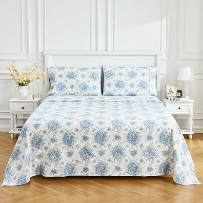 Petit Toile Flannel Sheet Sets | Plow & Hearth