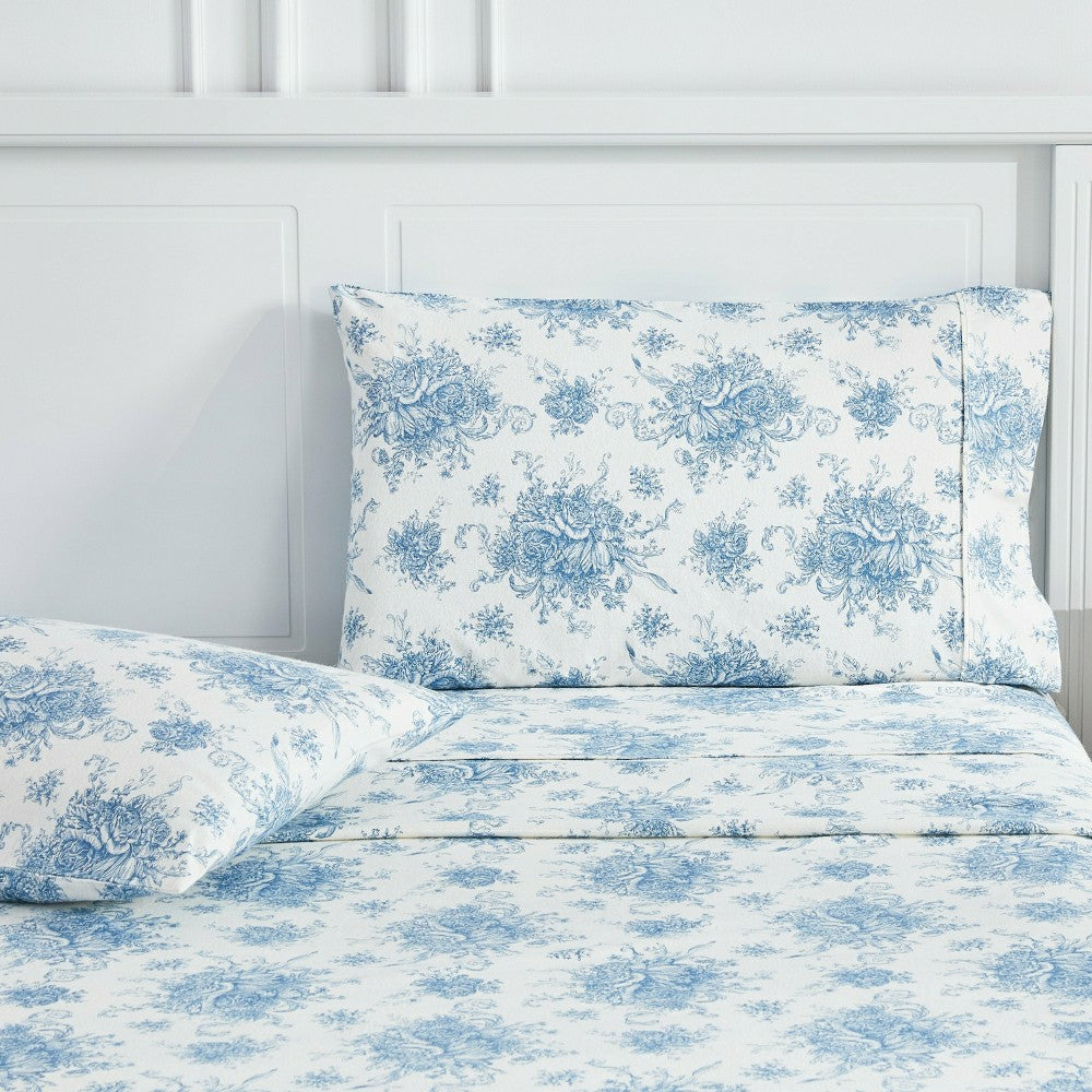 Petit Toile Flannel Sheet Sets | Plow & Hearth