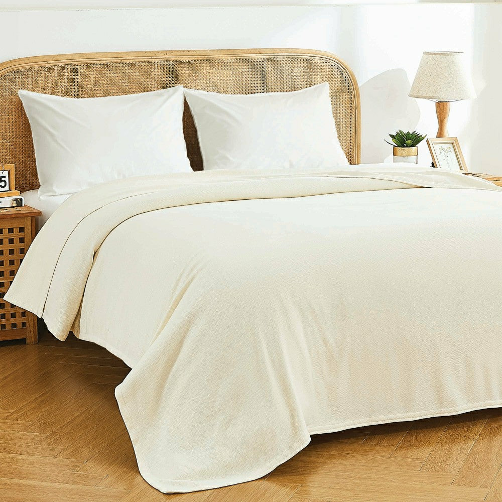 Bamboo Cotton Blanket | Plow & Hearth