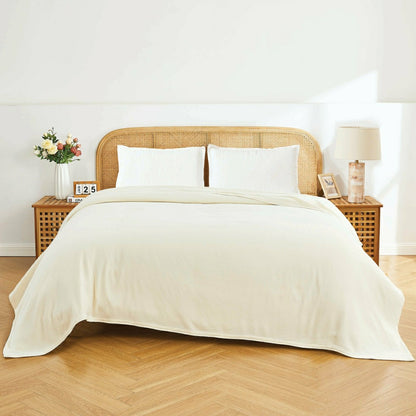 Bamboo Cotton Blanket | Plow & Hearth