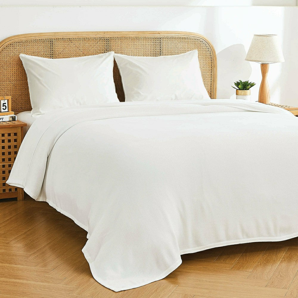 Bamboo Cotton Blanket | Plow & Hearth