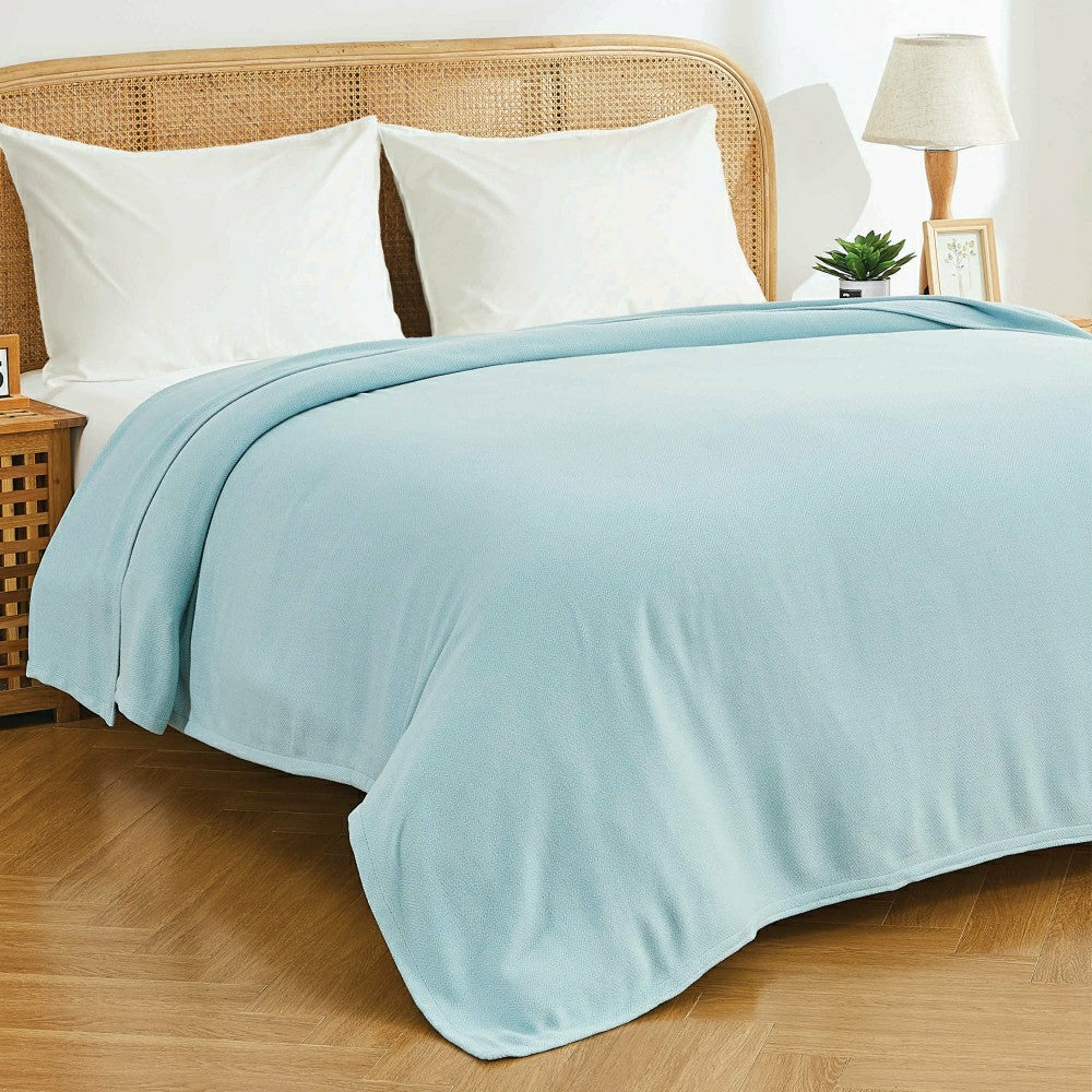 Bamboo Cotton Blanket | Plow & Hearth