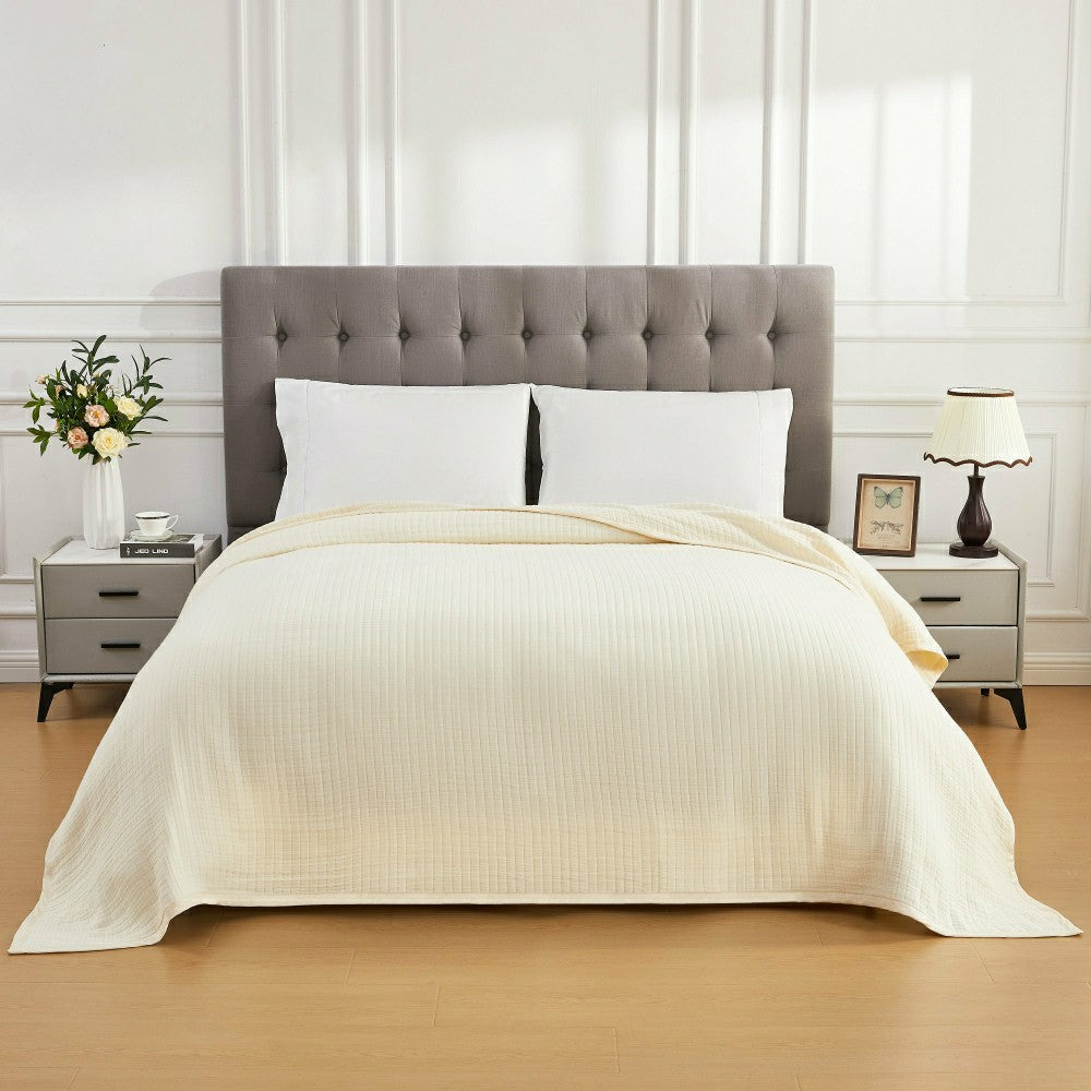 Cloud Cotton Gauze Blanket | Plow & Hearth