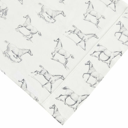 Horses Flannel Sheet Set | Plow & Hearth