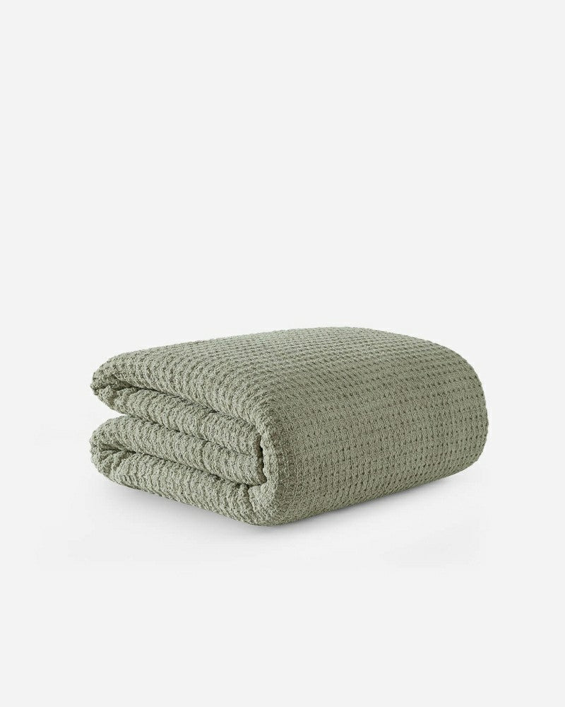 Snug Waffle Comforter | Plow & Hearth